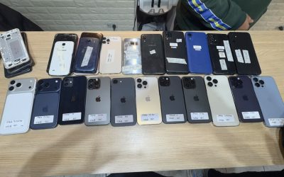 Controles sobre bienes usados: una inspección detectó irregularidades y derivó en el secuestro de 23 celulares
