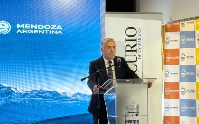 En Chile, Cornejo anunció que Mendoza realizará la Segunda Cumbre Internacional de Minería Sostenible