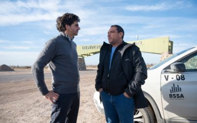 Natalio Mema supervisó las obras de reconstrucción de la Ruta Nacional 143: avanzan los trabajos entre Pareditas y San Rafael
