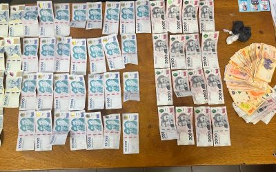 Circulaban sin luces y terminaron detenidos con cocaína y más de medio millón de pesos en Godoy Cruz