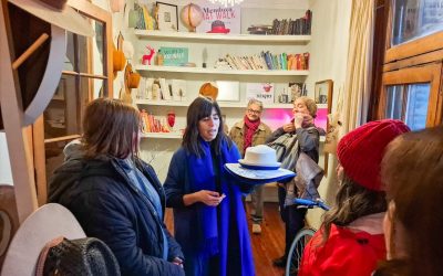 Se realizó el primer recorrido guiado por el Circuito de Tiendas Creativas