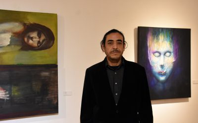 El artista David Acevedo realizará un recorrido guiado por su muestra «Identidades inestables»