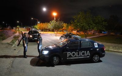 Patrullajes preventivos permitieron secuestrar un arma, droga y recuperar una bicicleta robada