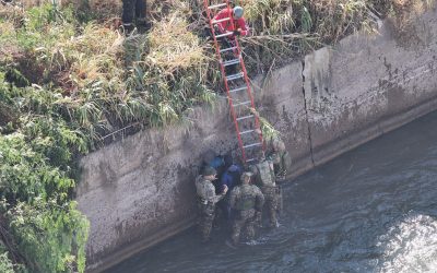 Negociación, apoyo aéreo y un rescate en siete minutos: así actuó la Policía de Mendoza para salvar una vida