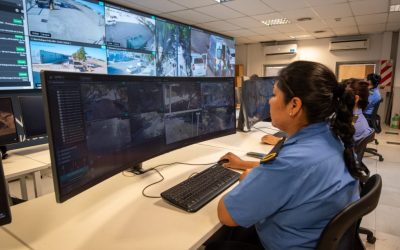El sistema de videovigilancia del CEO permitió detectar un robo y detener a un sospechoso en Maipú