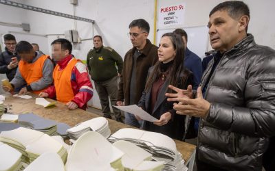 Internos de San Felipe trabajan en la producción calzado para el Municipio de Guaymallén