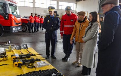 Bomberos de la Policía de Mendoza incorporan equipamiento para intervenir en estructuras colapsadas