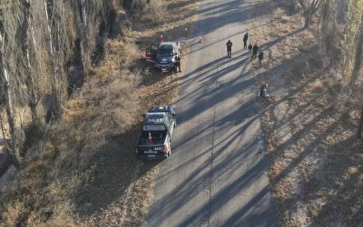 La VANT localizó a un hombre perdido en General Alvear durante un rastrillaje aéreo