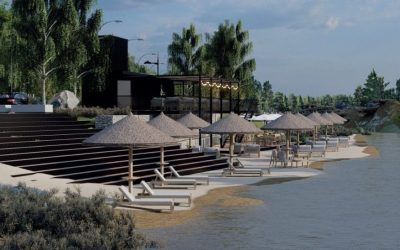La Provincia y la Municipalidad de General Alvear avanzan en la transformación de la Costanera del Atuel como polo turístico con infraestructura urbana de vanguardia