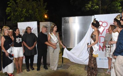 Vendimia 2026: se descubrió una placa en honor a las reinas en Guaymallén
