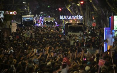 La Vía Blanca celebró los 90 años de Vendimia junto a miles de mendocinos y turistas