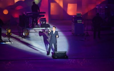 Ovacionado por el público, Luciano Pereyra cerró una noche histórica para el Frank Romero Day