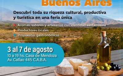 Santa Rosa se suma a las ferias departamentales en Casa de Mendoza